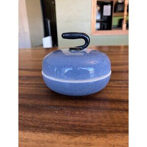 Curling Stone Vintage Lambert Art Scottish Pottery Ceramic Trinket Dish